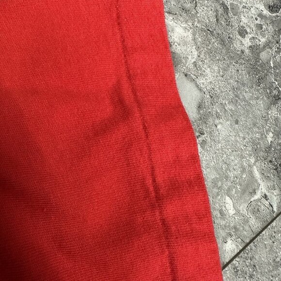 Vintage Montreal Canadiens T-Shirt Single Stitch Red 1989 80s NHL Trench XL - Picture 5 of 9